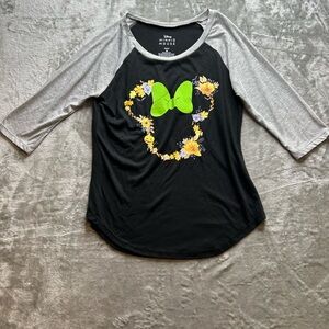 Disney Minnie Mouse Halloween Mid Sleeve Top